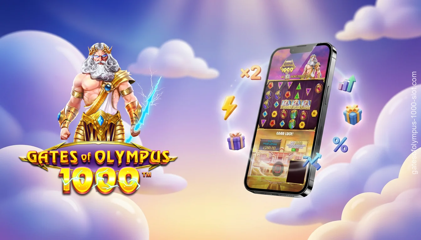 Features of Gates of Olympus 1000 include cascading reels, multipliers of up to x1000, and free spins